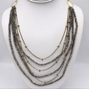 Nakamol Multi-Strand Beaded Necklace NWT